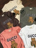 GUCCI COTTON LYCRA ROUND NECK TSHIRT