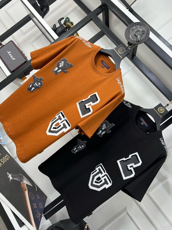 LOUIS VUITTON COTTON LYCRA ROUND NECK TSHIRT