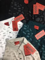 HUGO BOSS COTTON LYCRA TSHIRT