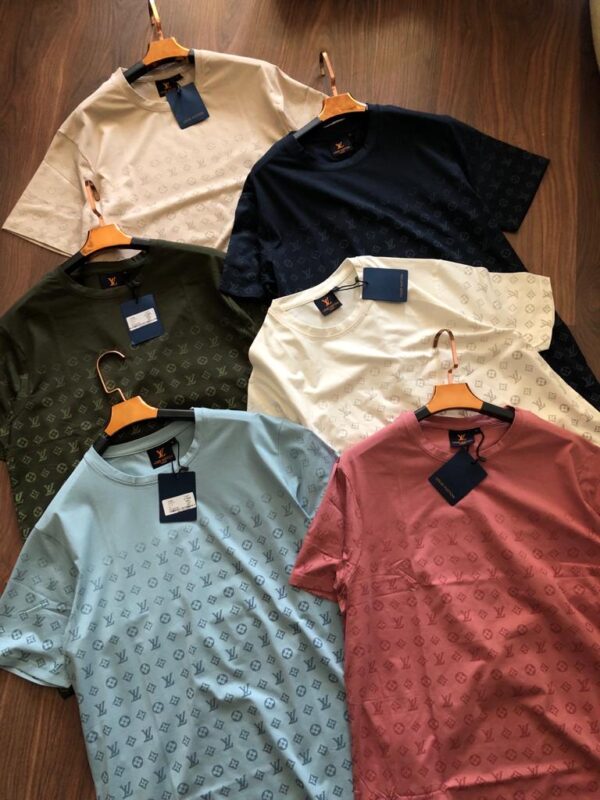 LOUIS VUITTON COTTON LYCRA ROUND NECK TSHIRT