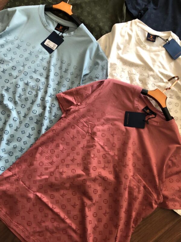 LOUIS VUITTON COTTON LYCRA ROUND NECK TSHIRT