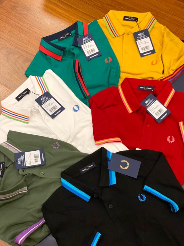 FRED  TIPPED POLOS T-SHIRTS