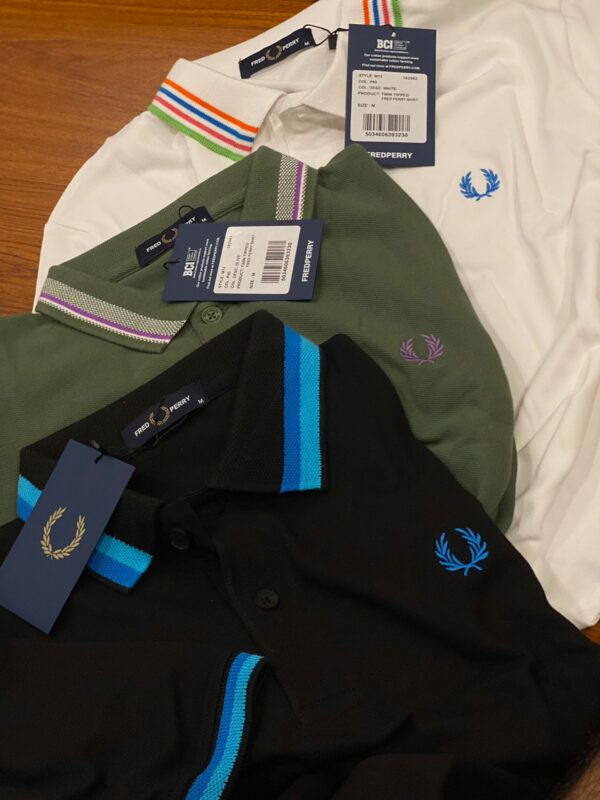 FRED  TIPPED POLOS T-SHIRTS