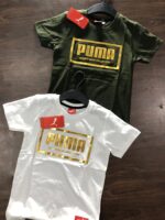 PUMA  ROUND NECK SHORT SLEEVES TSHIRT