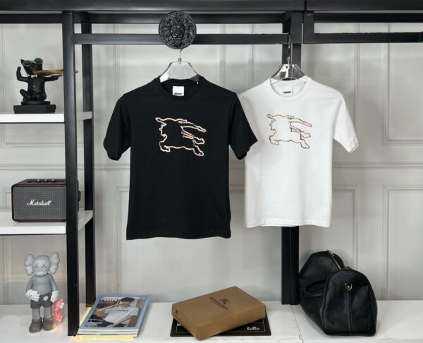 BURBERRY COTTON LYCRA TSHIRT