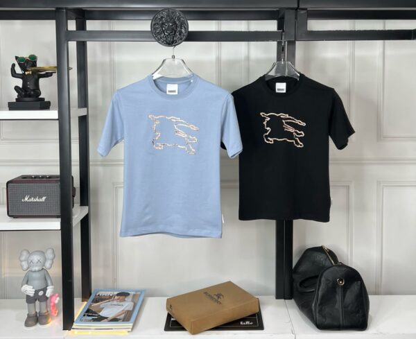 BURBERRY COTTON LYCRA TSHIRT