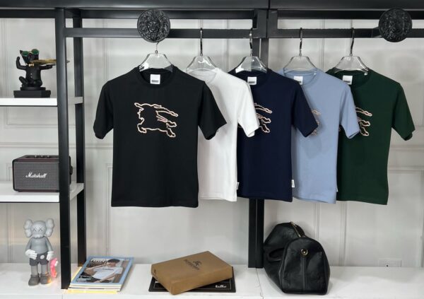 BURBERRY COTTON LYCRA TSHIRT