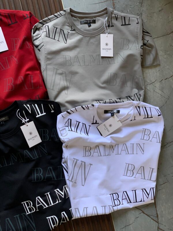 BALMAIN  ROUND NECKS TSHIRT
