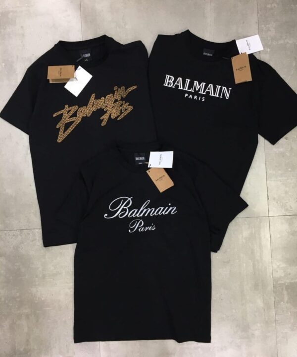 BALMAIN CREW NECK TSHIRT
