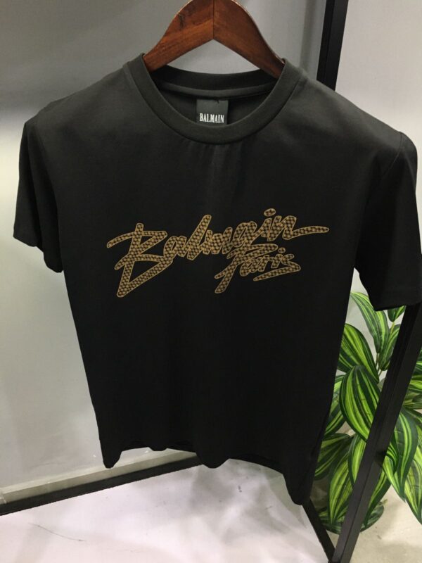 BALMAIN CREW NECK TSHIRT