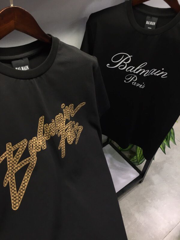 BALMAIN CREW NECK TSHIRT