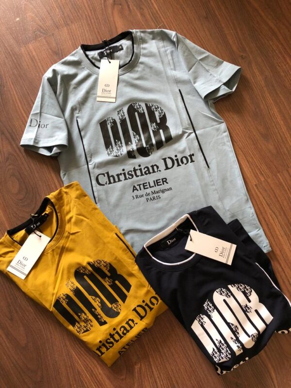 DIOR ROUND NECK TSHIRT