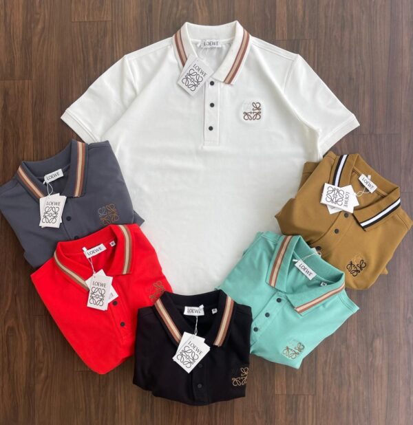 LOEWE VERY PREMIUM COTTON MATTY POLOS
