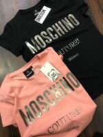 MOSCHINO ROUND NECK TEES