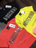 MOSCHINO ROUND NECK TEES