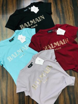BALMAIN ROUND NECK TEES