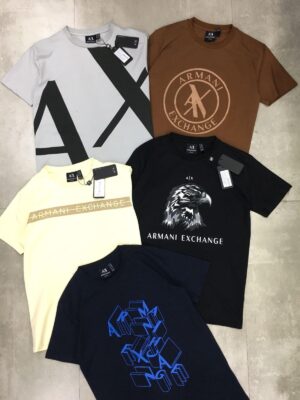 ARMANI VERY PREMIUM COTTON LYCRA ROUND NECKS