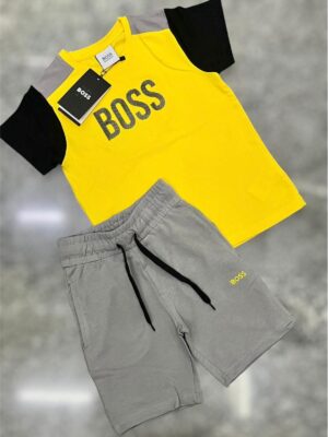 HUGO BOSS T-SHIRT WITH SHORTS