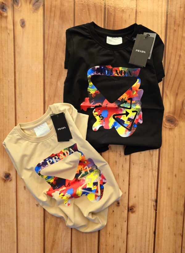 PRADA ROUND NECK TSHIRT