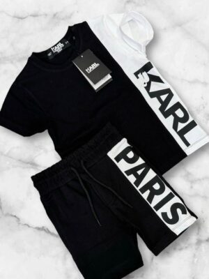 KARL T-SHIRT WITH SHORTS SET