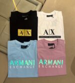 ARMANI EXCHANGE WOMEN'S ROUND NECK T-SHIRT
