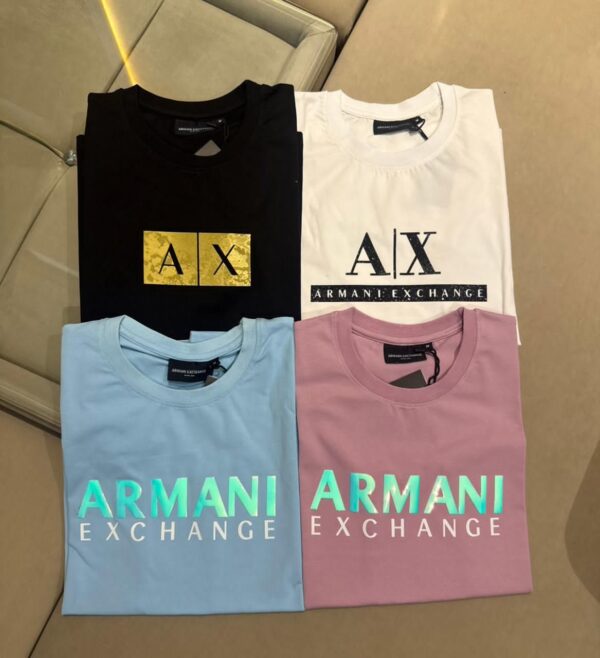 ARMANI EXCHANGE WOMEN'S ROUND NECK T-SHIRT