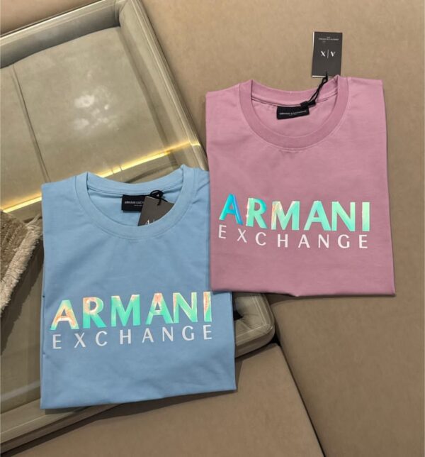 ARMANI EXCHANGE WOMEN'S ROUND NECK T-SHIRT