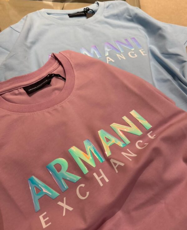 ARMANI EXCHANGE WOMEN'S ROUND NECK T-SHIRT