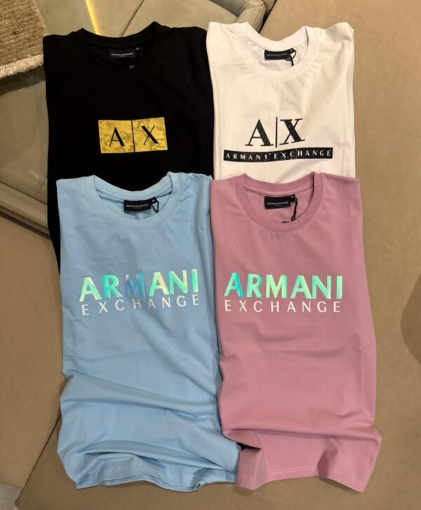 ARMANI EXCHANGE WOMEN'S ROUND NECK T-SHIRT