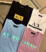 ARMANI EXCHANGE WOMEN'S ROUND NECK T-SHIRT