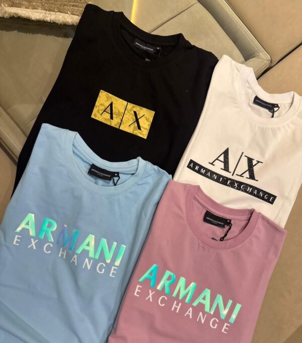ARMANI EXCHANGE WOMEN'S ROUND NECK T-SHIRT