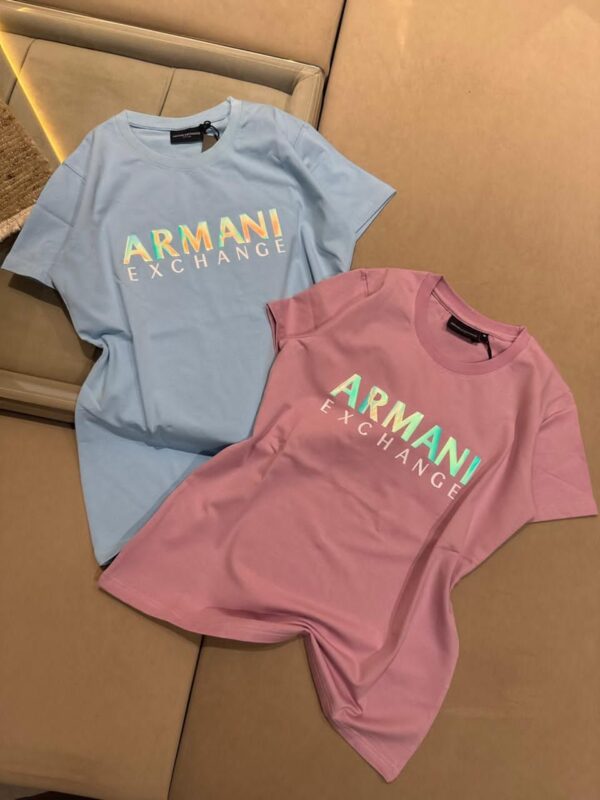 ARMANI EXCHANGE WOMEN'S ROUND NECK T-SHIRT