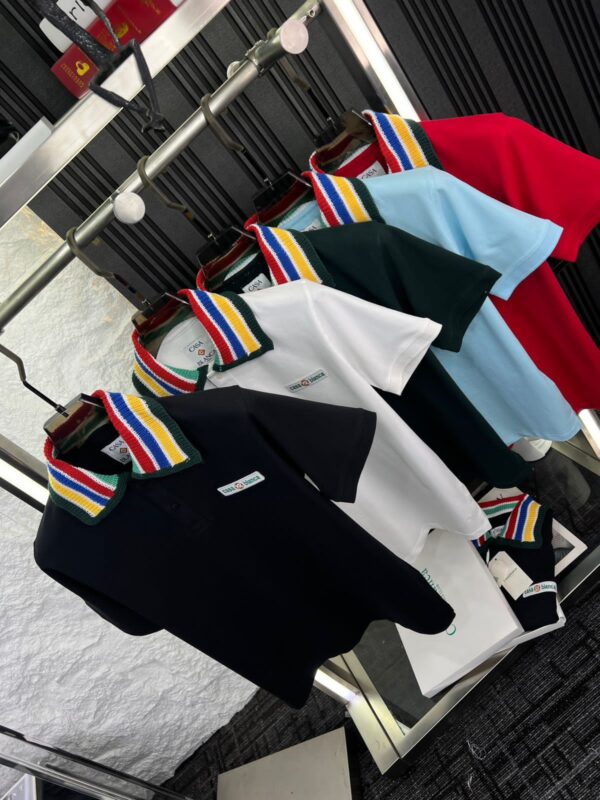 SPRING SUMMER MEN'S - COLLAR T - SHIRT